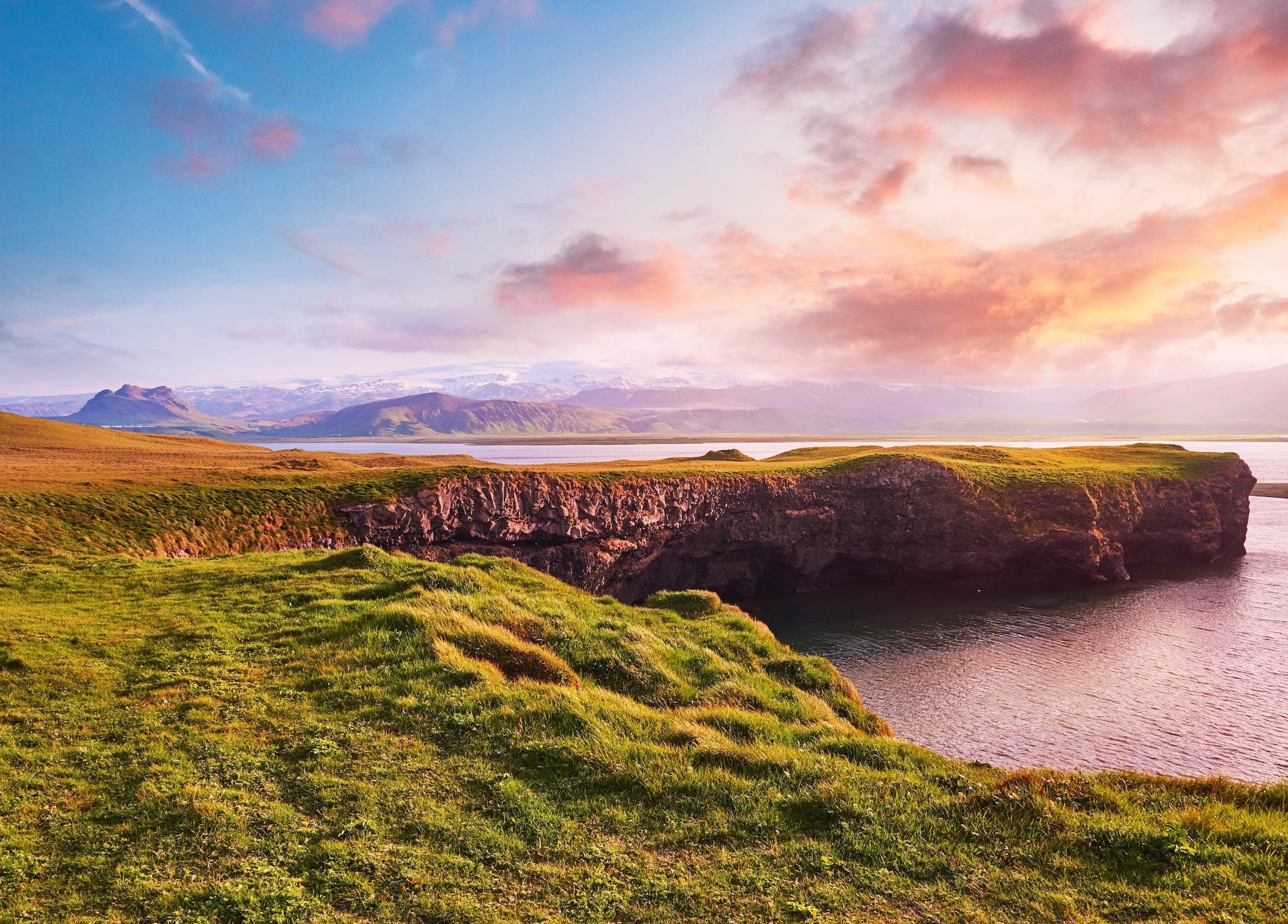 Argyll coast at dusk