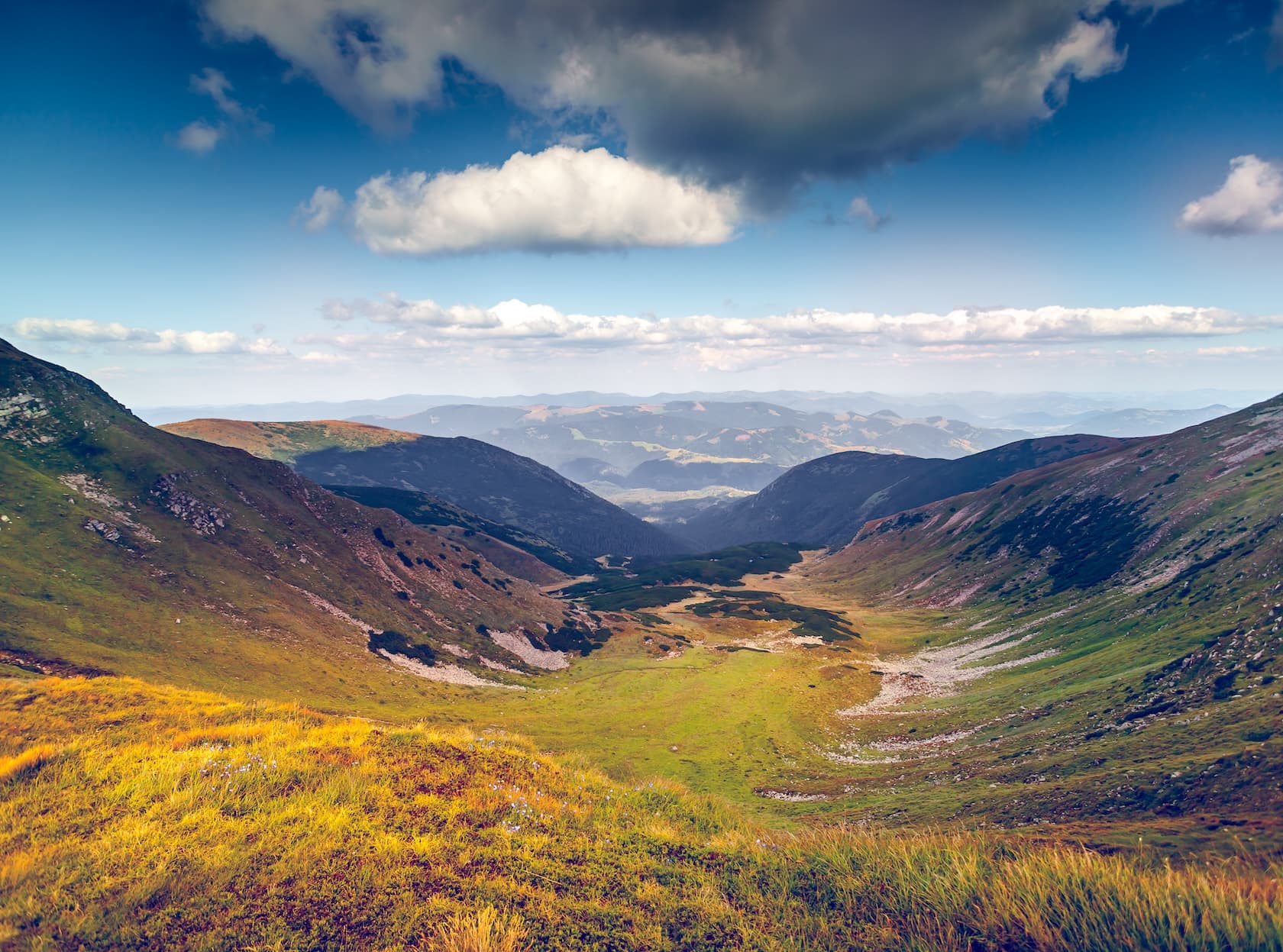 A hidden glen
